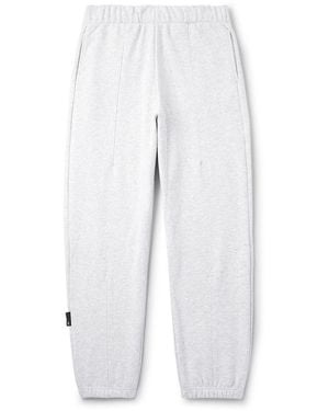 On Shoes Club Tapered Organic Cott-Blend Jersey Sweatpants - White