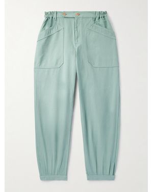 Visvim Pantaloni A Gamba Affusolata - Blu