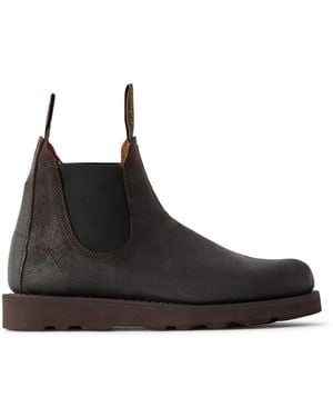 Sebago Yansa Waxed-Suede Chelsea Boots - Black
