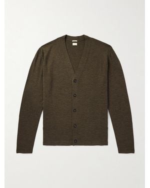 Massimo Alba Darcy Virgin Wool Cardigan - Green