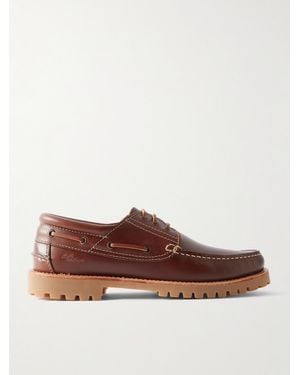 R.M.Williams Dockyard Bootsschuhe aus Leder - Braun