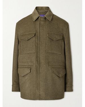 Ralph Lauren Ripley Wool And Cashmere-Blend Jacket - Green