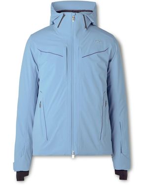 Kjus Formula Padded Hooded Ski Jacket - Blue