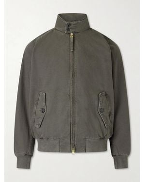Baracuta G9 Padded Cotton-Canvas Harrington Jacket - Grey