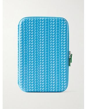 Garrett Leight Collector's Printed Glasses Case - Blue