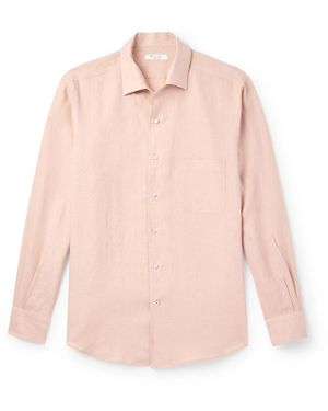 Loro Piana André Linen Shirt - Pink