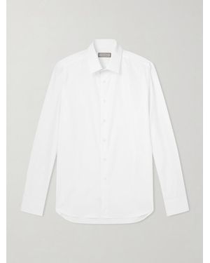 Canali Oai Cotton Shirt - White