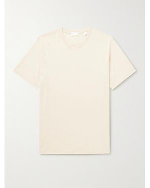 Handvaerk Pima Cotton-Jersey T-Shirt - Natural