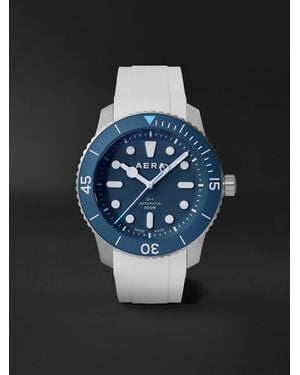 Aera D-1 Ocean Automatic Stainless Steel Watch - Black