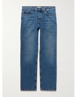 FRAME Jeans A Gamba Dritta Relaxed - Blu