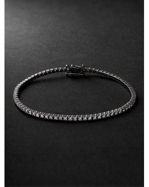 KOLOURS JEWELRY Spectra Blackened Diamond Tennis Bracelet