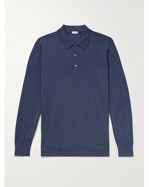 Caruso Pullover aus einer Mischung aus Wolle - Blau