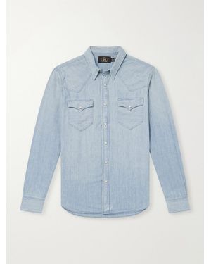 RRL Cotton-chambray Shirt - Blue