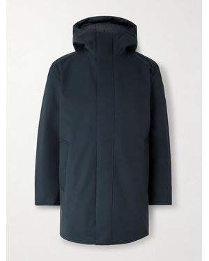 NN07 Blake 8240 Padded Recycled-twill Parka - Blue