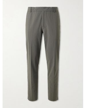 James Perse Slim-leg Stretch Cotton-blend Trousers - Grey