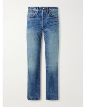 RRL Straight-leg Selvedge Jeans - Blue