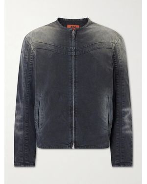 424 Tokyo Cotton-canvas Jacket - Black