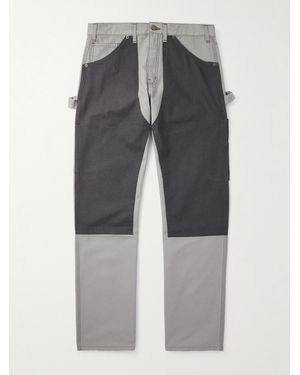 CHERRY LA Pantaloni A Gamba Dritta - Grigio
