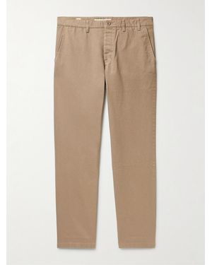 Norse Projects Aros Heavy Straight-Leg Organic Cotton Trousers - Multicolour