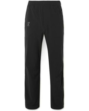 On Shoes Slim-Fit Straight-Leg Track Pants - Black