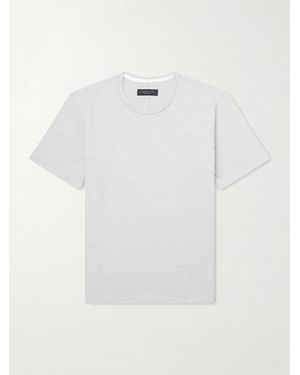 Rag & Bone Flame Cotton-Jersey T-Shirt - White