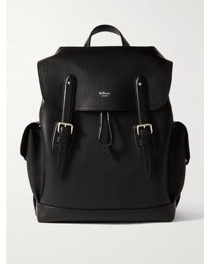 Mulberry Heritage Pebble-Grain Leather Backpack - Black