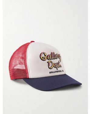 GALLERY DEPT. Logo-print Foam And Mesh Trucker Cap - Pink