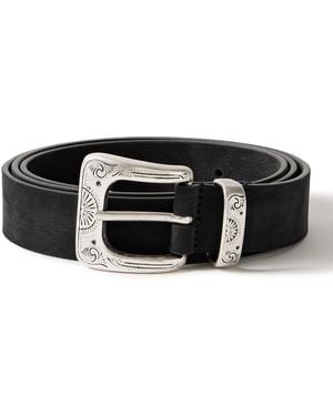 Anderson's 3Cm Nubuck Belt - Black