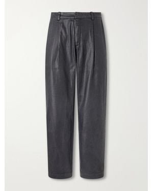 Our Legacy Straight-Leg Tencel Lyocell Trousers - Grey