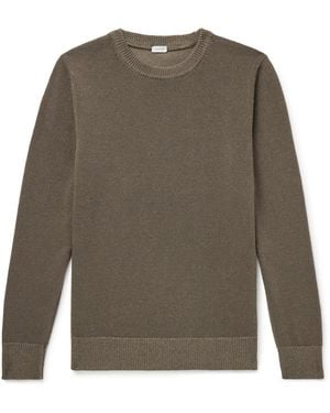 Caruso Wool Sweater - Brown