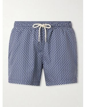 Orlebar Brown Jack Ii Straight-Leg Mid-Length Printed Swim Shorts - Blue