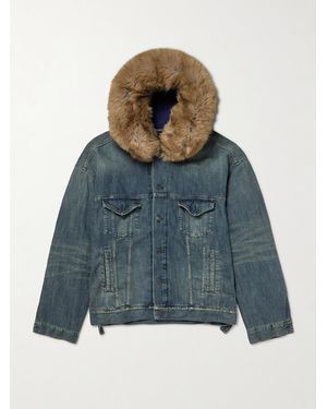 Balenciaga Boxy Jacket - Blue