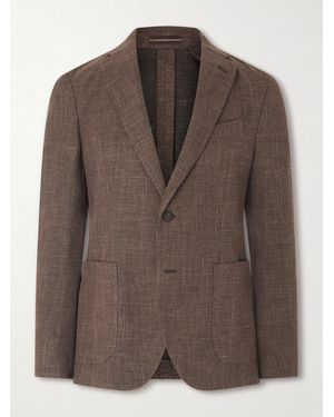 Slowear Incotex Cotton Blazer - Brown