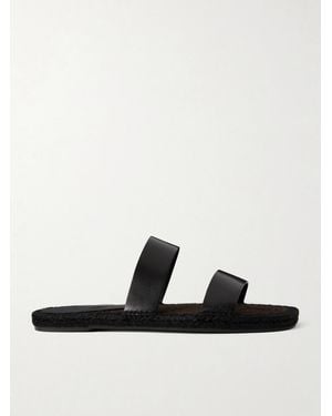 Castañer Kenny Leather Sandals - Black