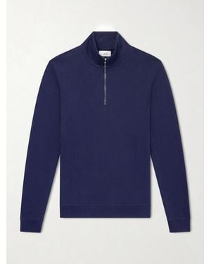 MR P. Cotton Half-Up Jumper - Blue