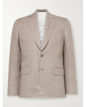 Paul Smith Delave Linen Blazer - Natural