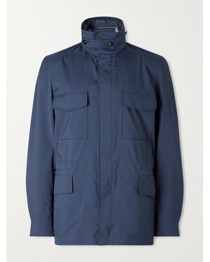 Loro Piana Traveller Shell Jacket - Blue