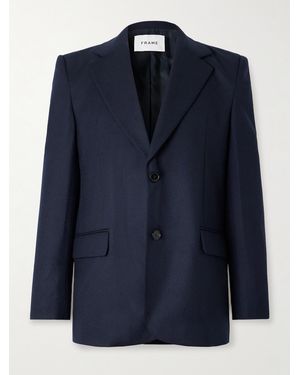 FRAME Wool-twill Suit Jacket - Blue