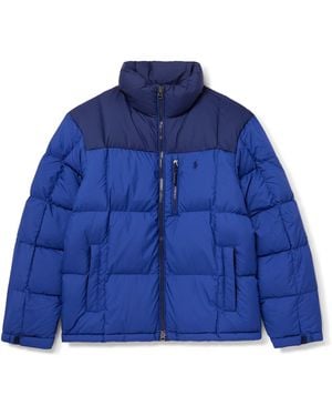 Polo Ralph Lauren Gorham Quilted Recycled-Ripstop Down Jacket - Blue
