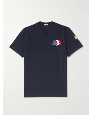 Moncler T-Shirt - Blu