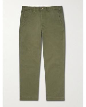 Polo Ralph Lauren Salinger Straight-leg Cotton-twill Chinos - Green