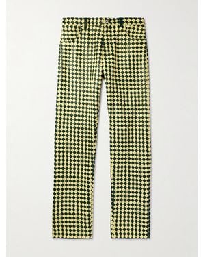 Bottega Veneta Pantaloni A Gamba Dritta - Verde