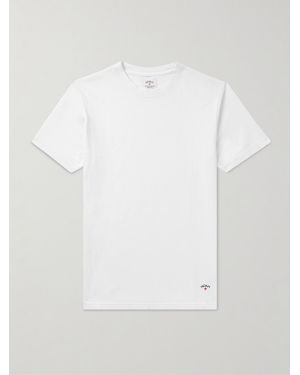 Noah Logo-Print Recycled Cotton-Jersey T-Shirt - White