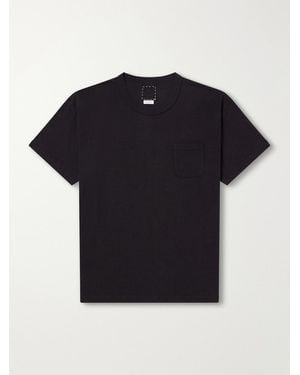 Visvim Ultimate Jumbo Ii Cotton-Jersey T-Shirt - Black