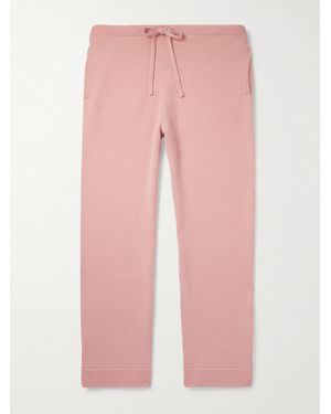 God's True Cashmere Wanderer schmal zulaufende Hose aus Kaschmir mit Verzierungen - Pink