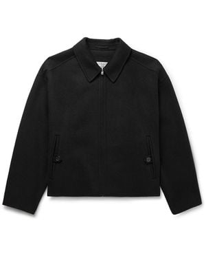 Acne Studios Doveo Double-Faced Wool And Cashmere-Blend Felt Jacket - Black