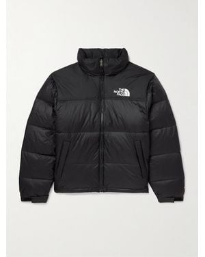 The North Face 1996 Retro Nuptse Quilted Nylon-ripstop And Shell Hooded Down Jacket - Black