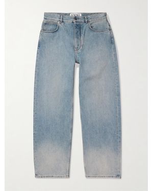 Loewe Jeans A Gamba Dritta - Blu