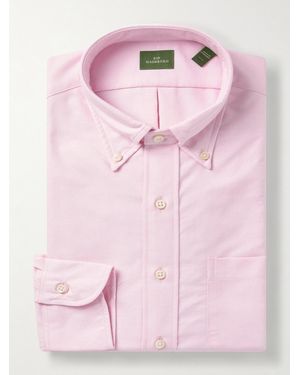 Sid Mashburn Button-down Collar Cotton Oxford Shirt - Pink