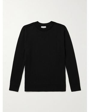S.N.S. Herning Nimbus Slim-Fit Virgin Wool Jumper - Black